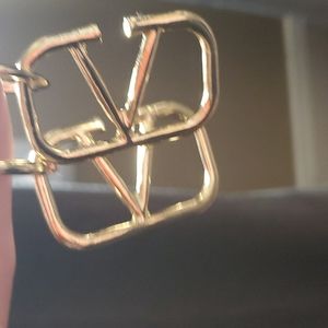 Valentino gold earrings